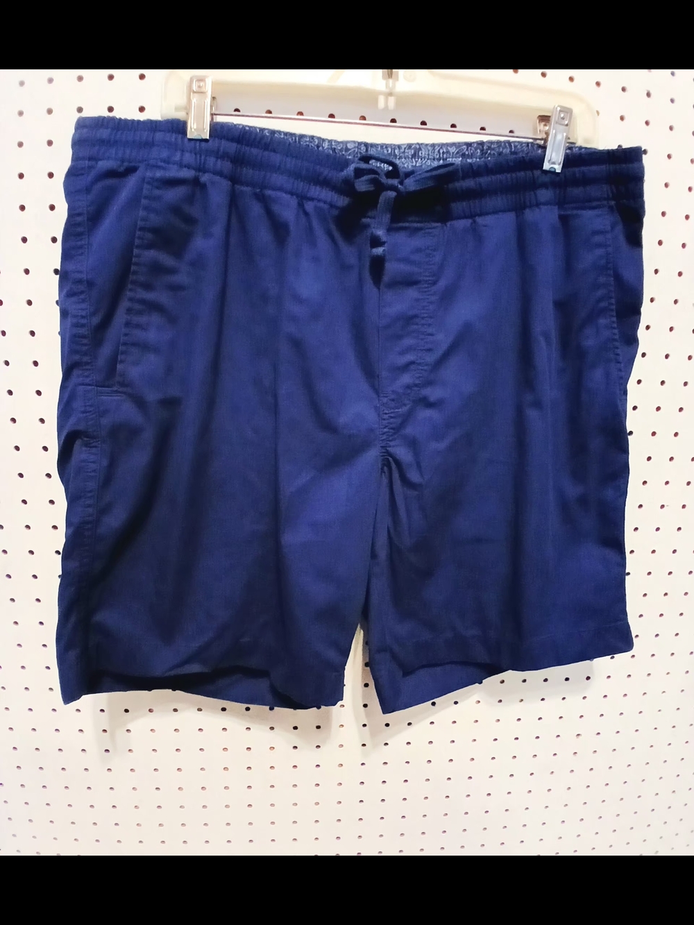 Chaps Deep Blue Athletic Drawstring Shorts